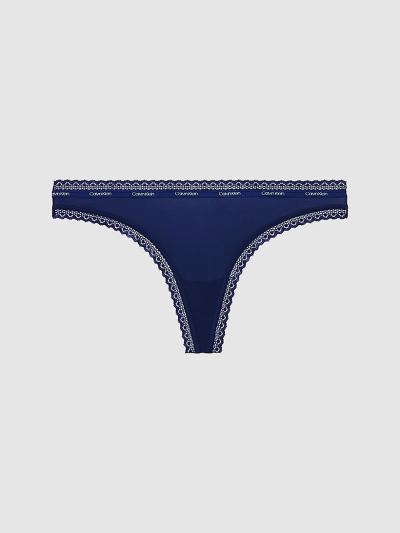 Calvin Klein Underwear HU008036 | Calvin Klein Bottoms Up Női Tanga Sötétkék